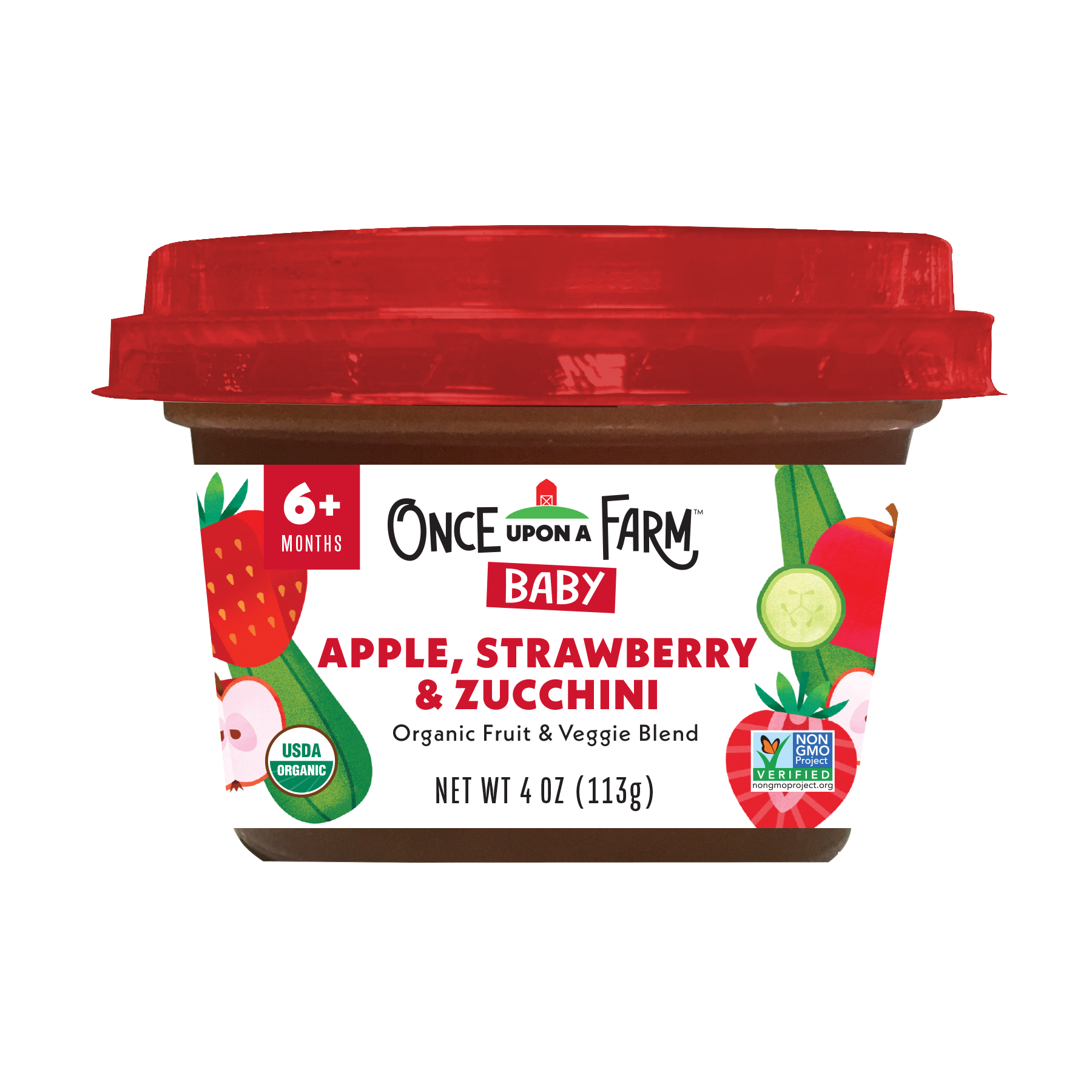 Apple, Strawberry & Zucchini