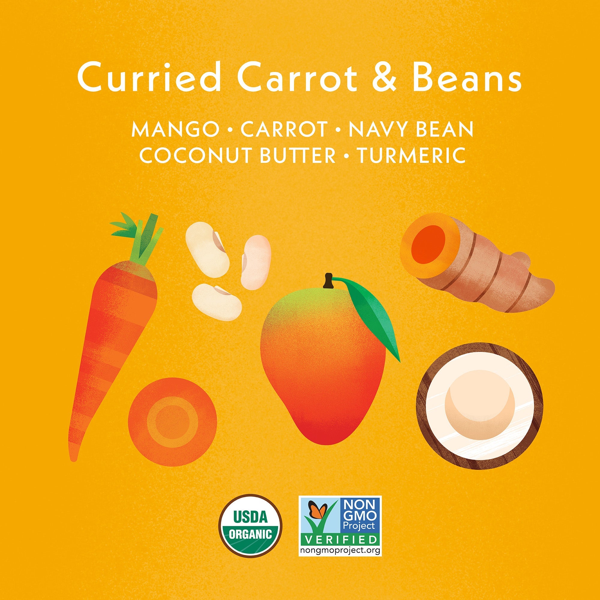 Curried Carrot & Beans