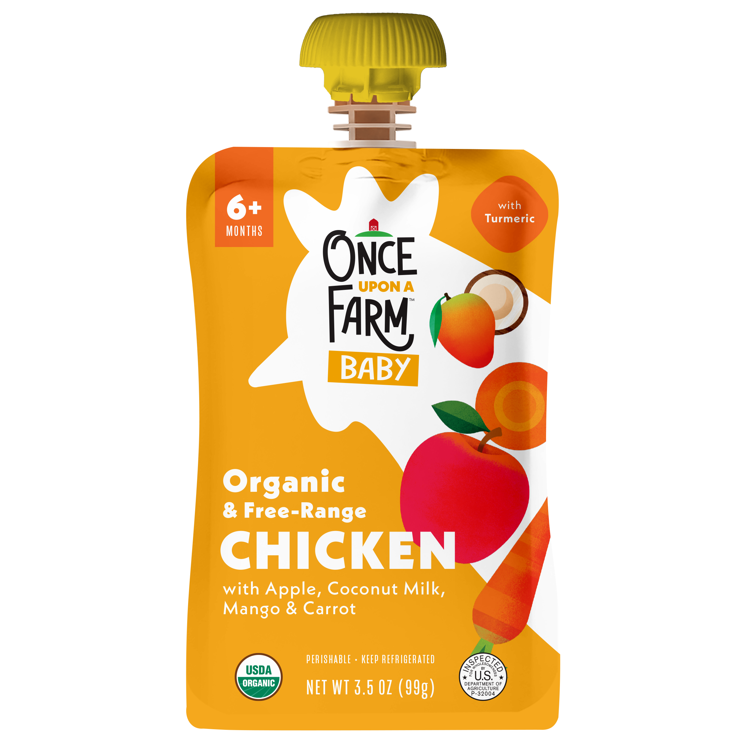 Apple, Coconut Milk, Chicken & Mango