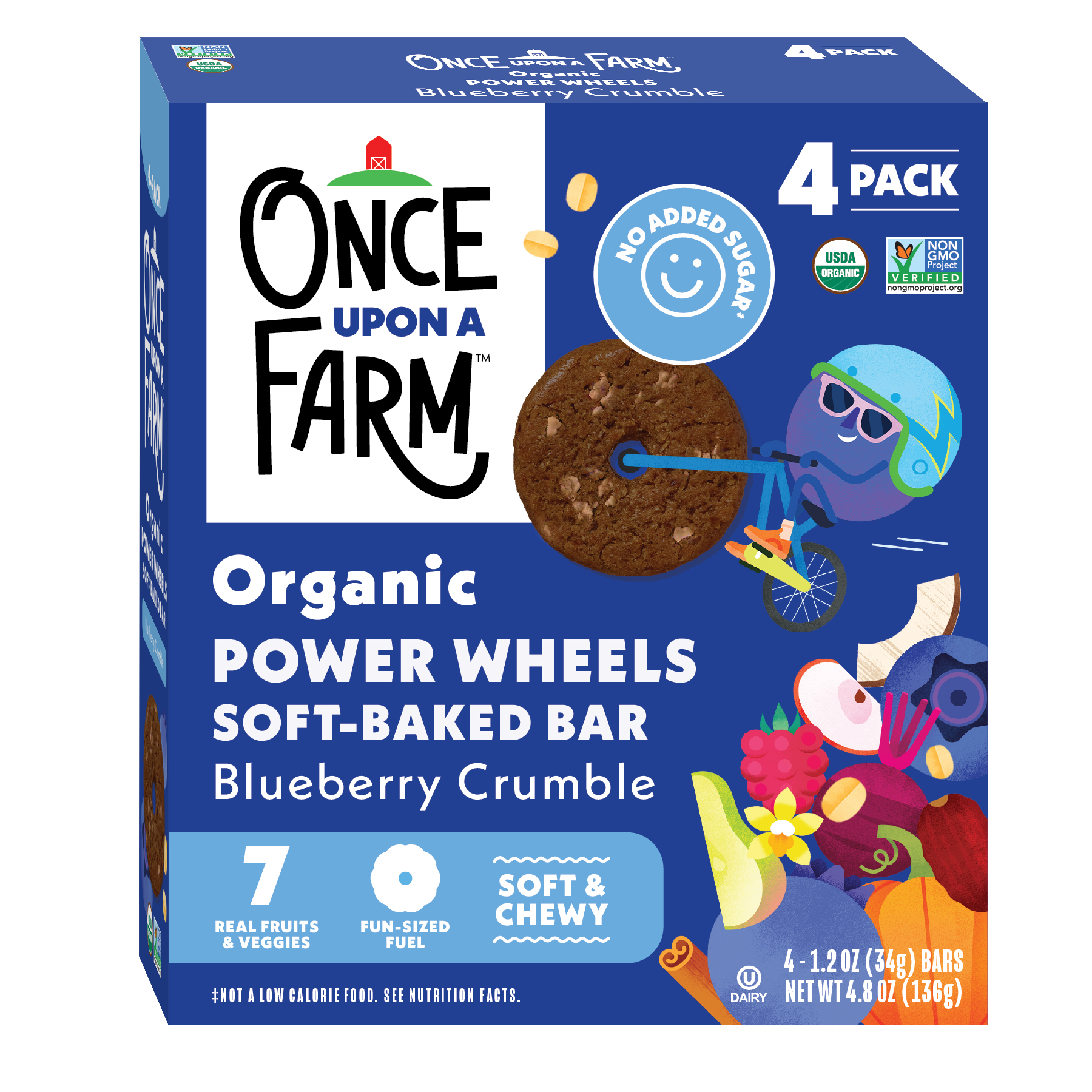 Blueberry Crumble Power Wheels, 8 boxes