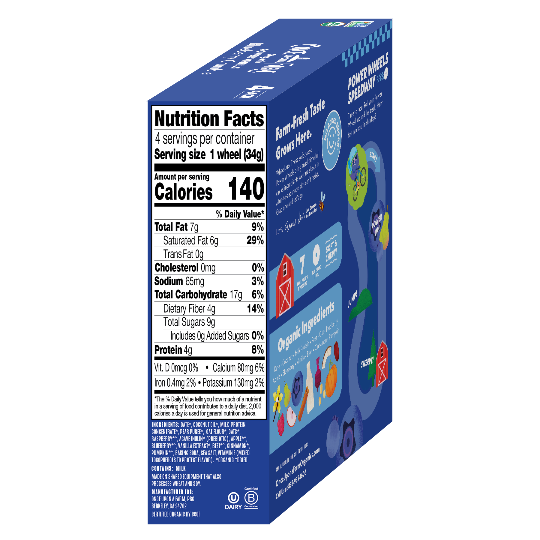 Blueberry Crumble Power Wheels, 8 boxes