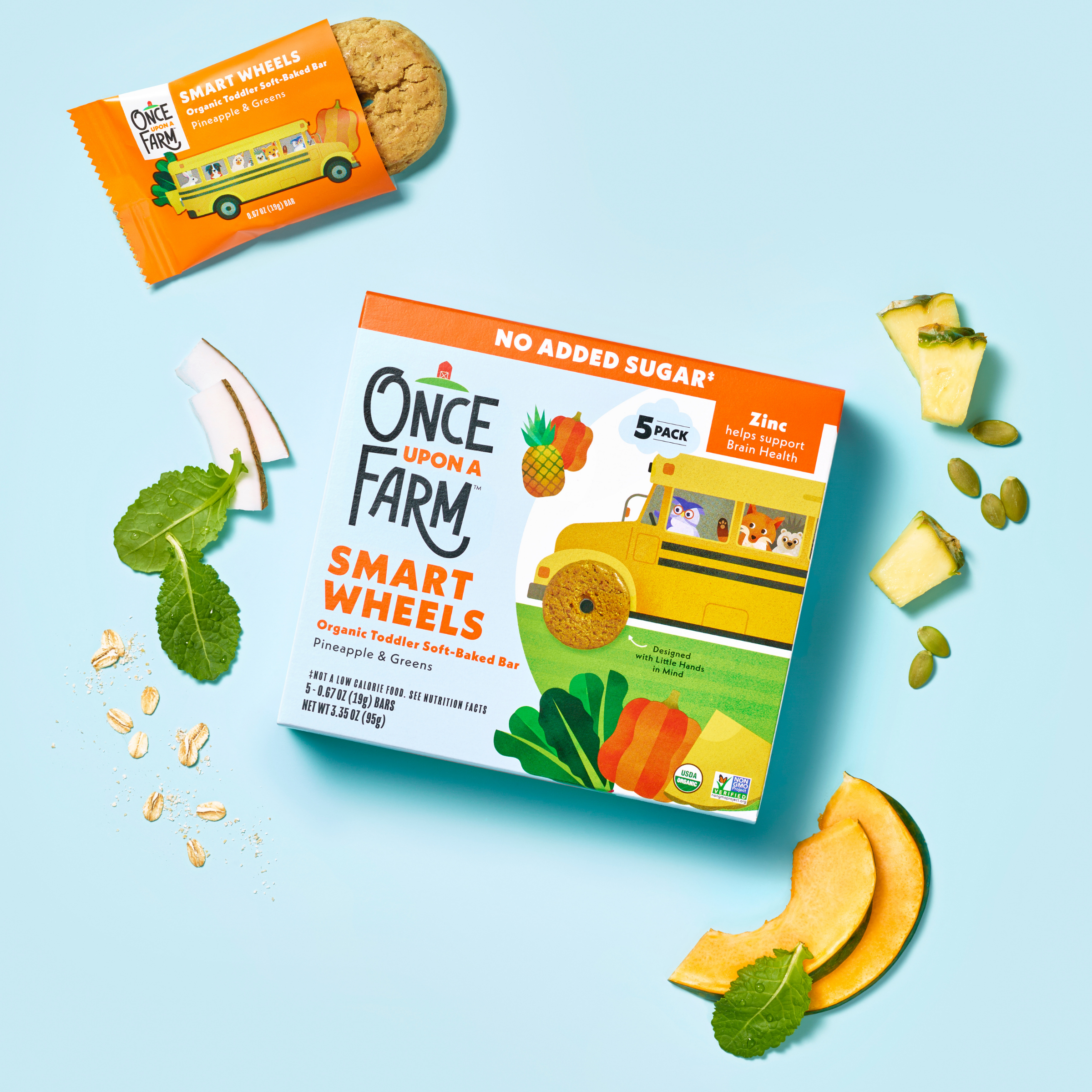 Pine-Apple & Greens Smart Wheels, 8 boxes