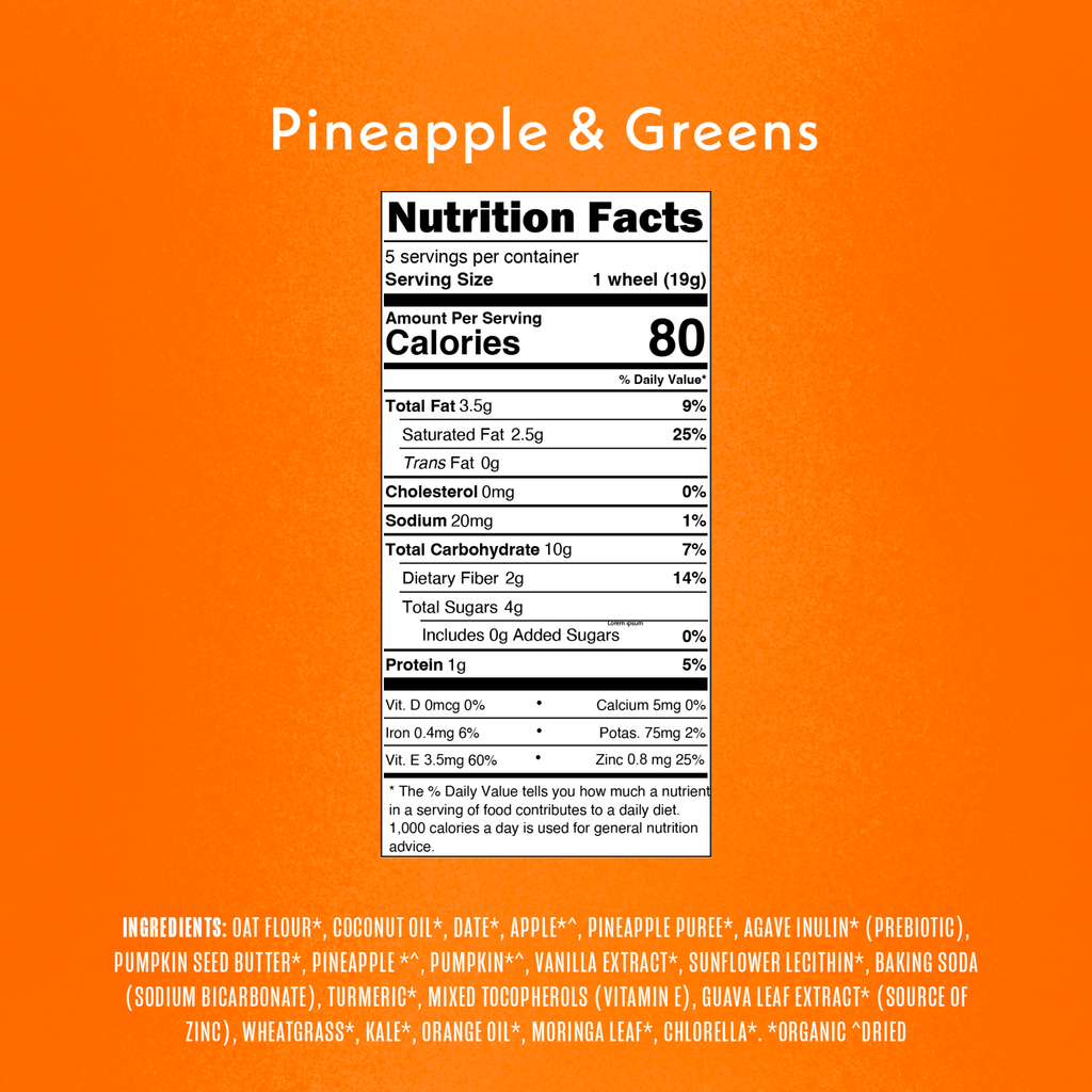 Pine-Apple & Greens Smart Wheels, 8 boxes