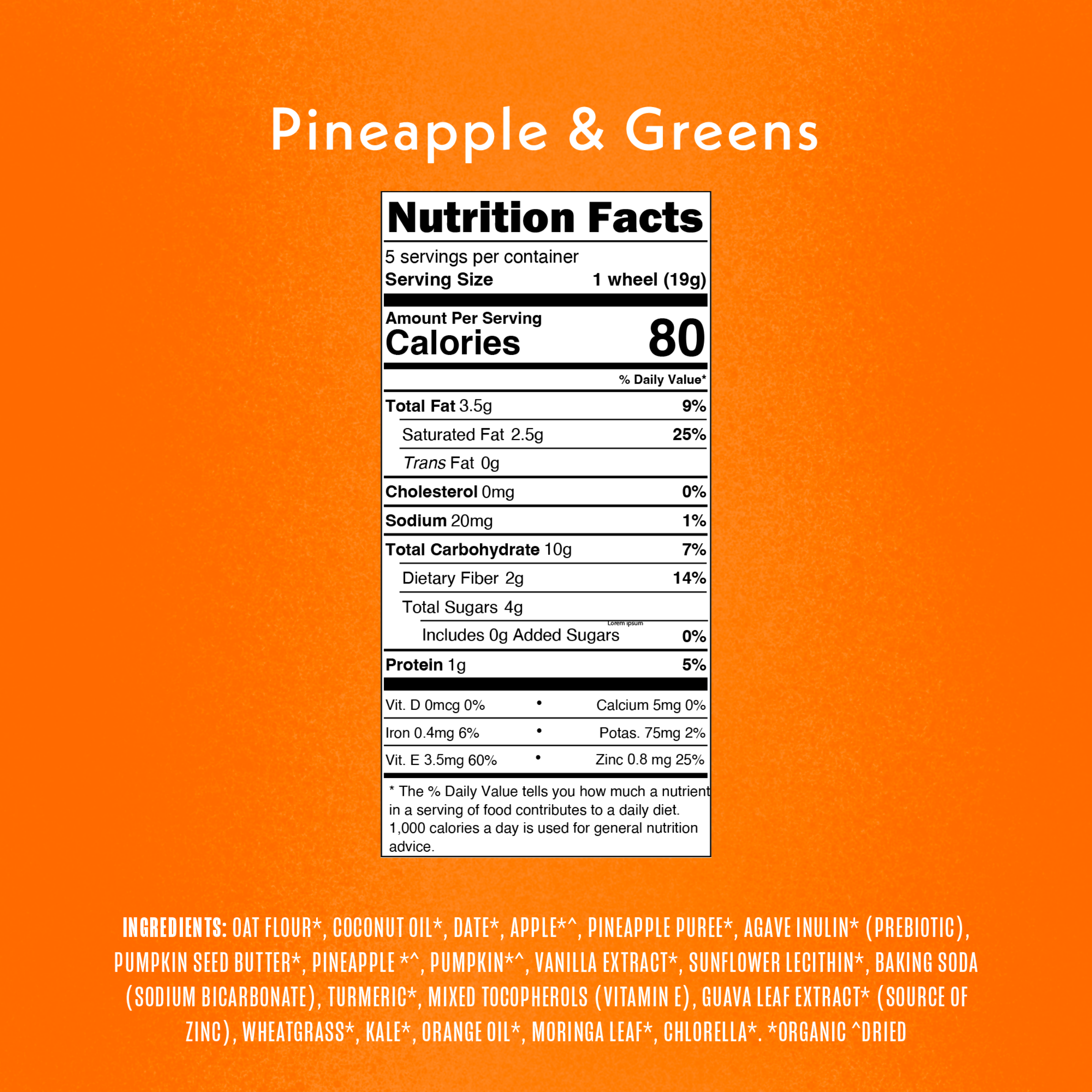 Pine-Apple & Greens Smart Wheels, 8 boxes